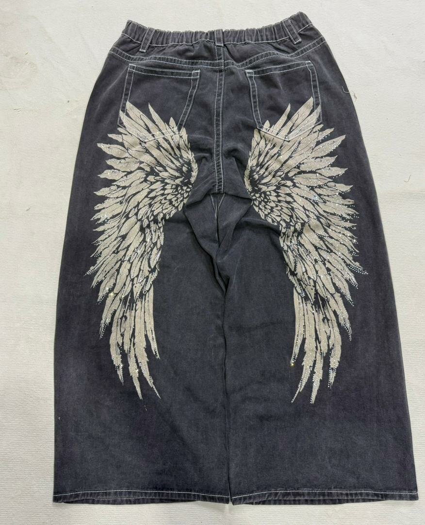 Jeans homme cargo ample personnalisé