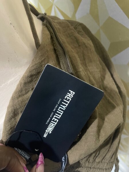 Tunique évasée marron élégant