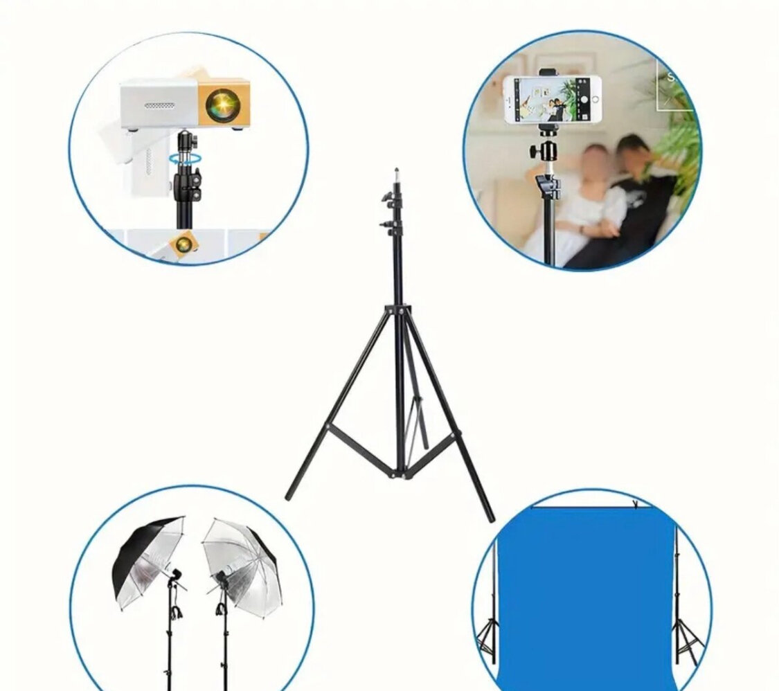 Trépied réglable 2m robuste