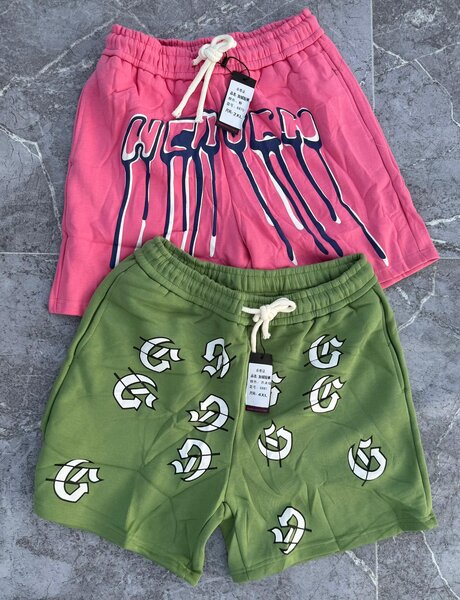 Shorts colorés unisexes