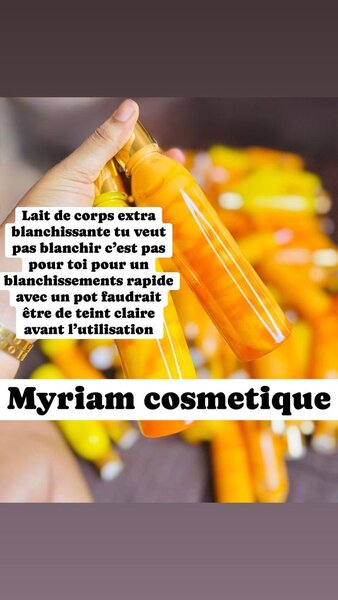 Pommade blanchissant