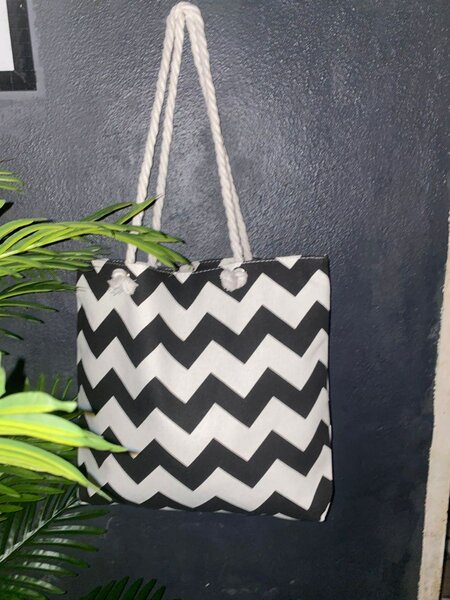 Sac cabas imprimé chic