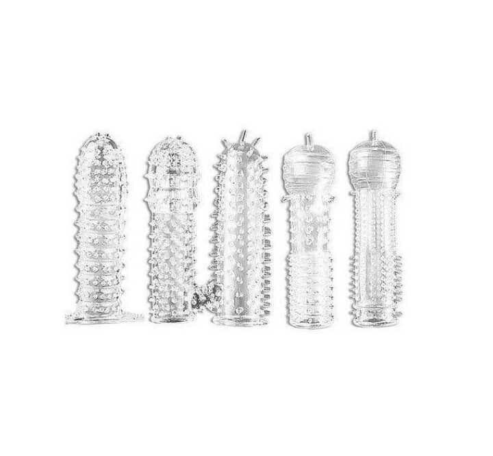 Lot de 5 préservatifs cramponé