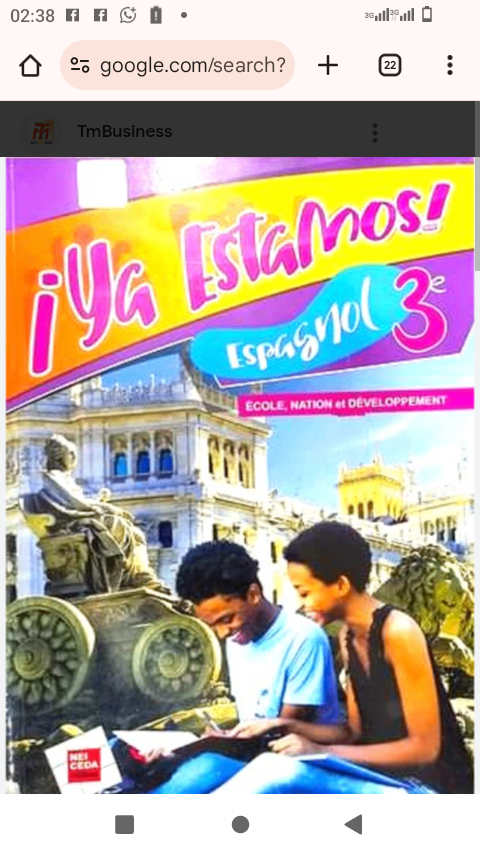 Manuel scolaire d'espagnol