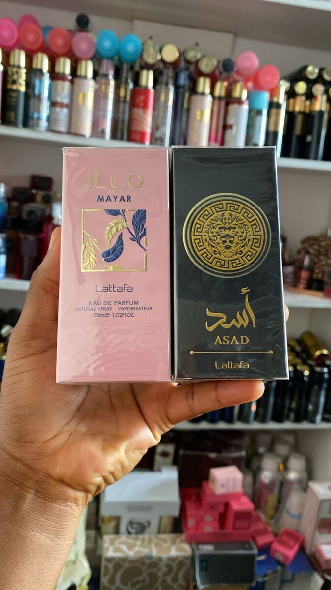 Yara , Asad and Mayar 30mls perfume available ( Lataffa )