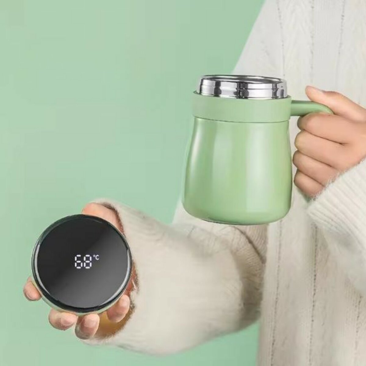 Tasse Isotherme avec Affichage Température