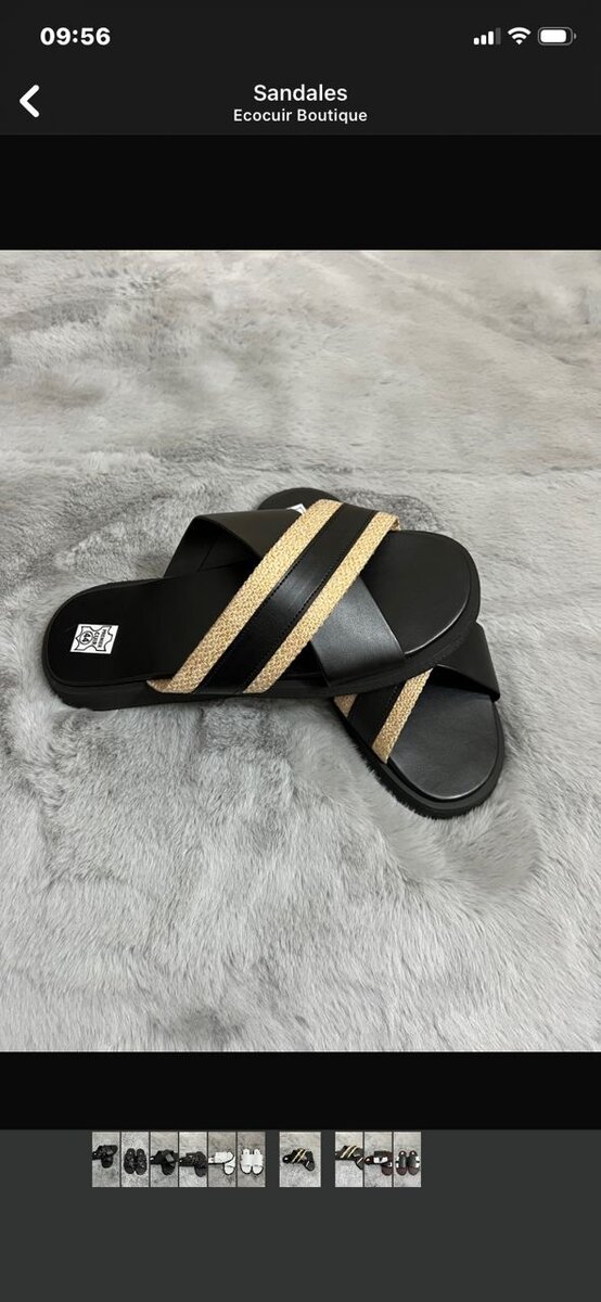 Sandales décontractées élégantes