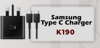 Samsung type c charger