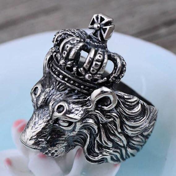 Bague inoxydable - Roi Lion