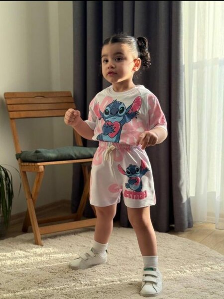 Ensemble culotte enfant Stitch