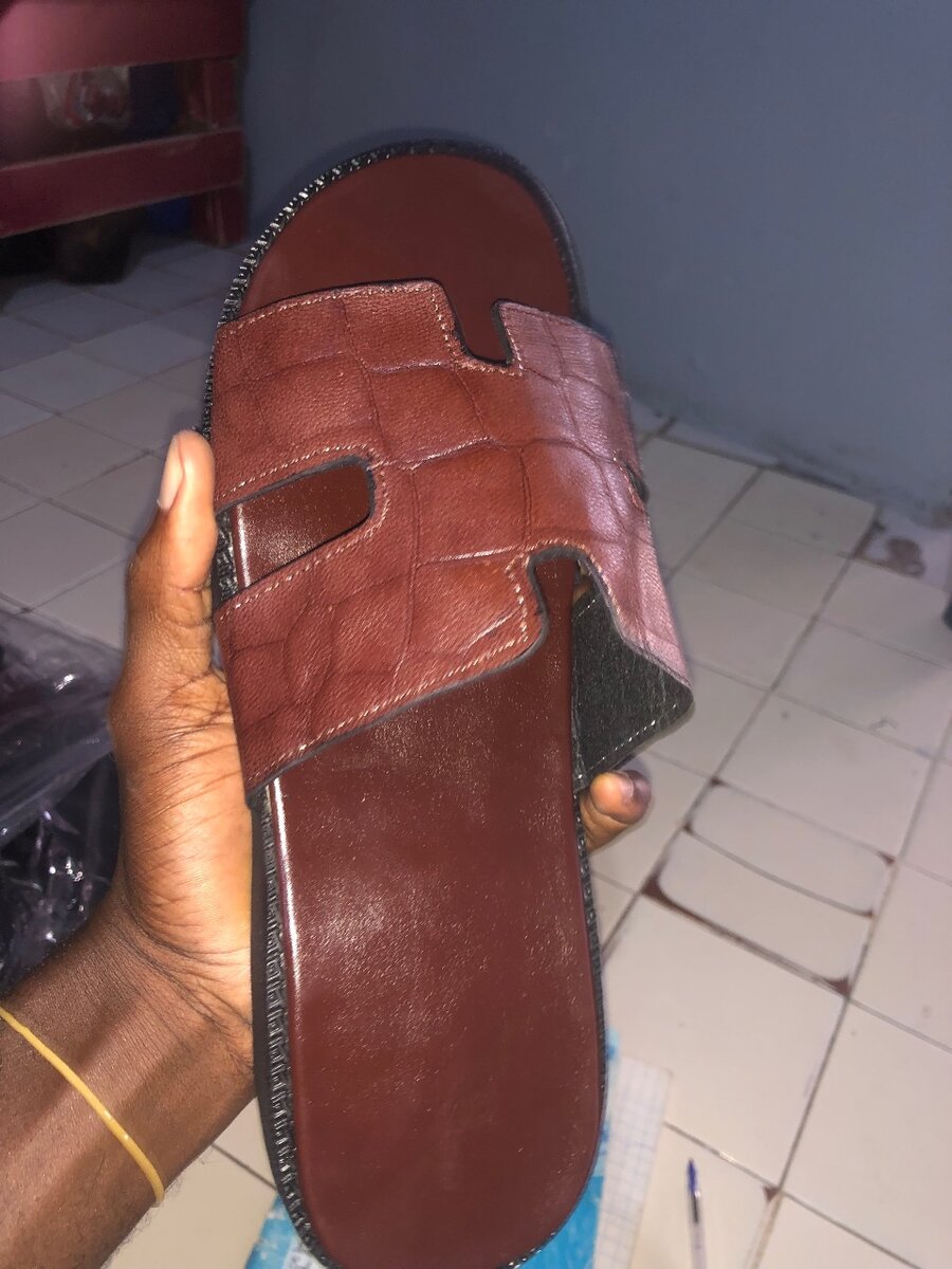 Sandales en cuir pour hommes