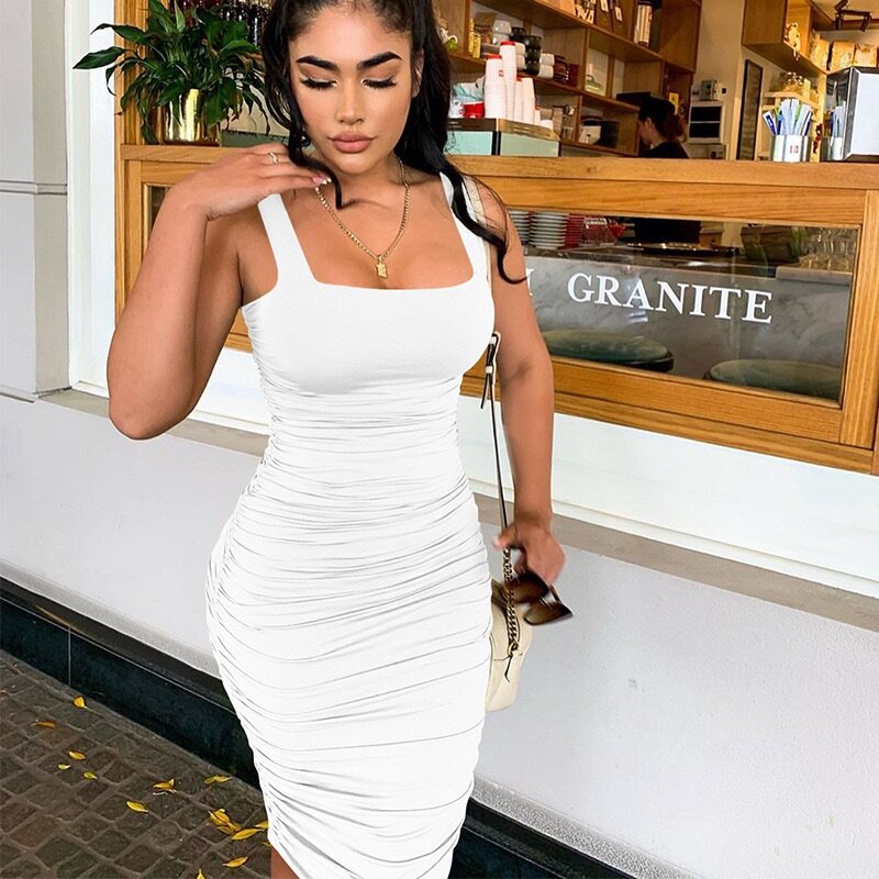 Women Sexy Stretch Dress