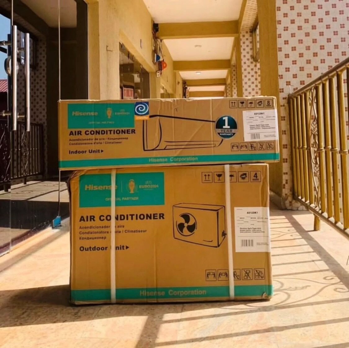 Hisense air conditioner, 1.5hp