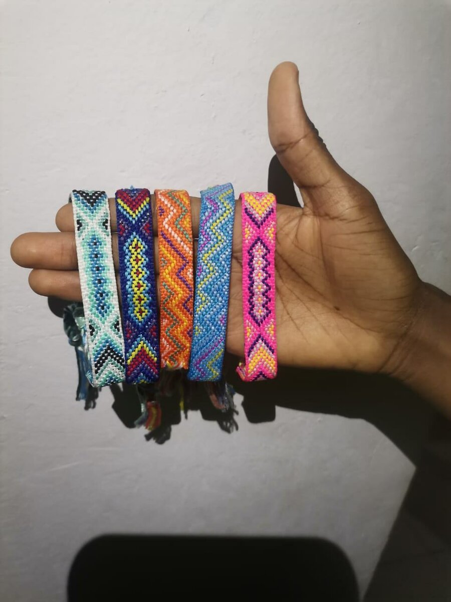 Bracelets tissés bohèmes