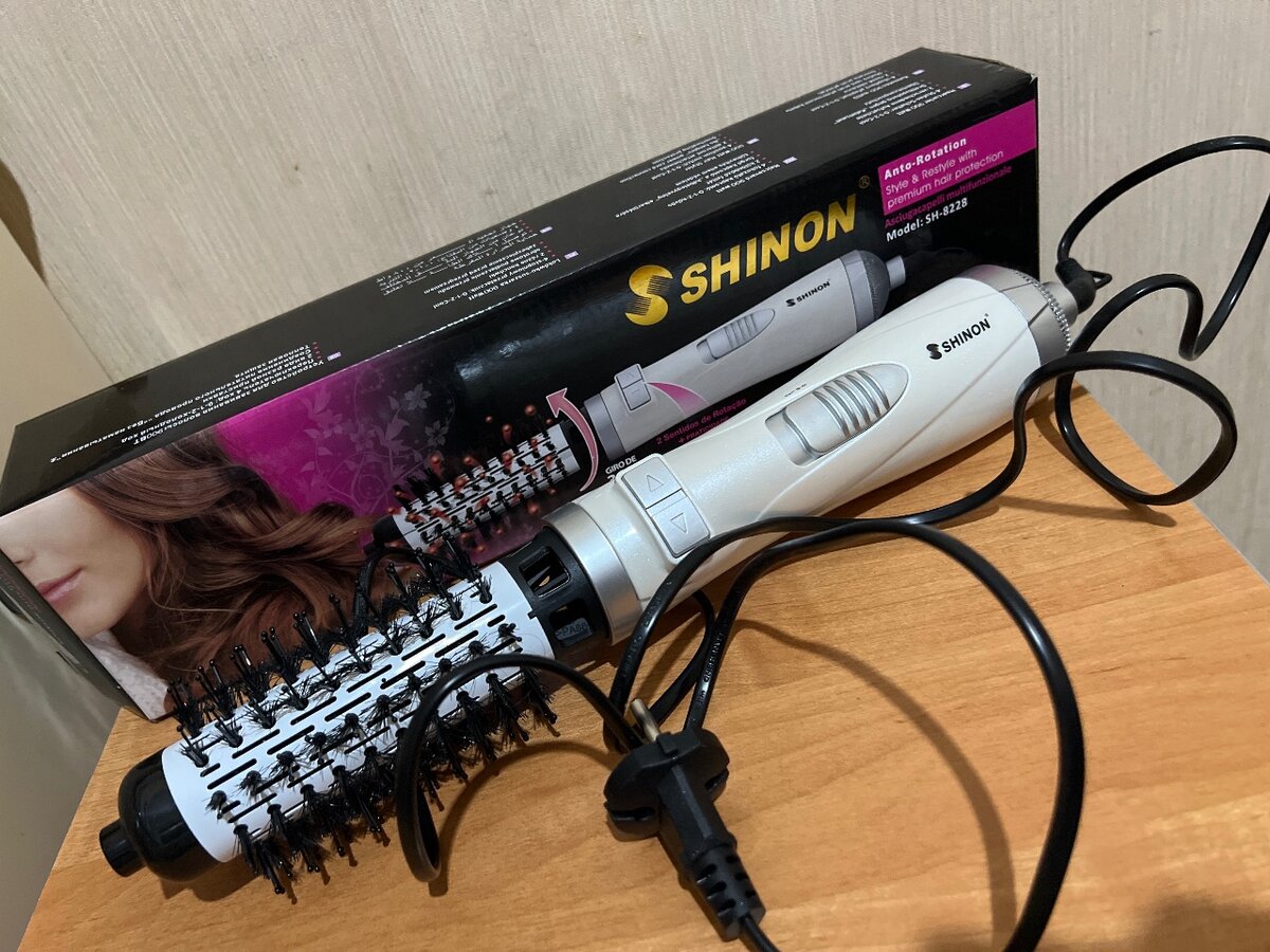 Фен - расческа