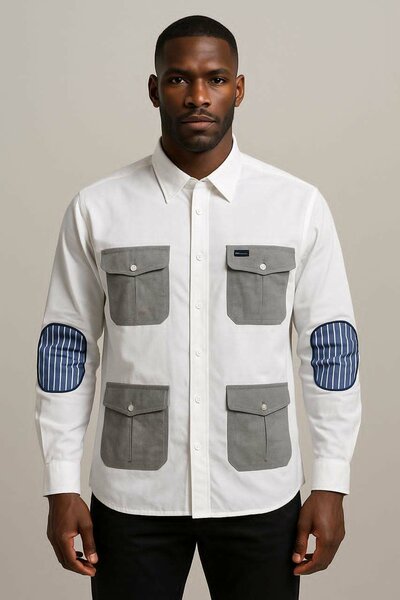 Chemise Patchwork pour Hommes