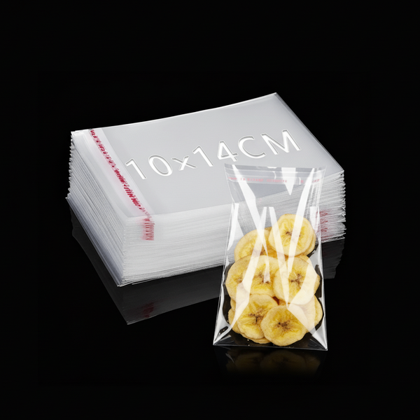 Sachets Plastiques Transparents 10x14CM