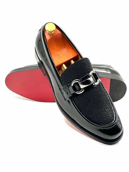 Solid Leather Executive Shoes