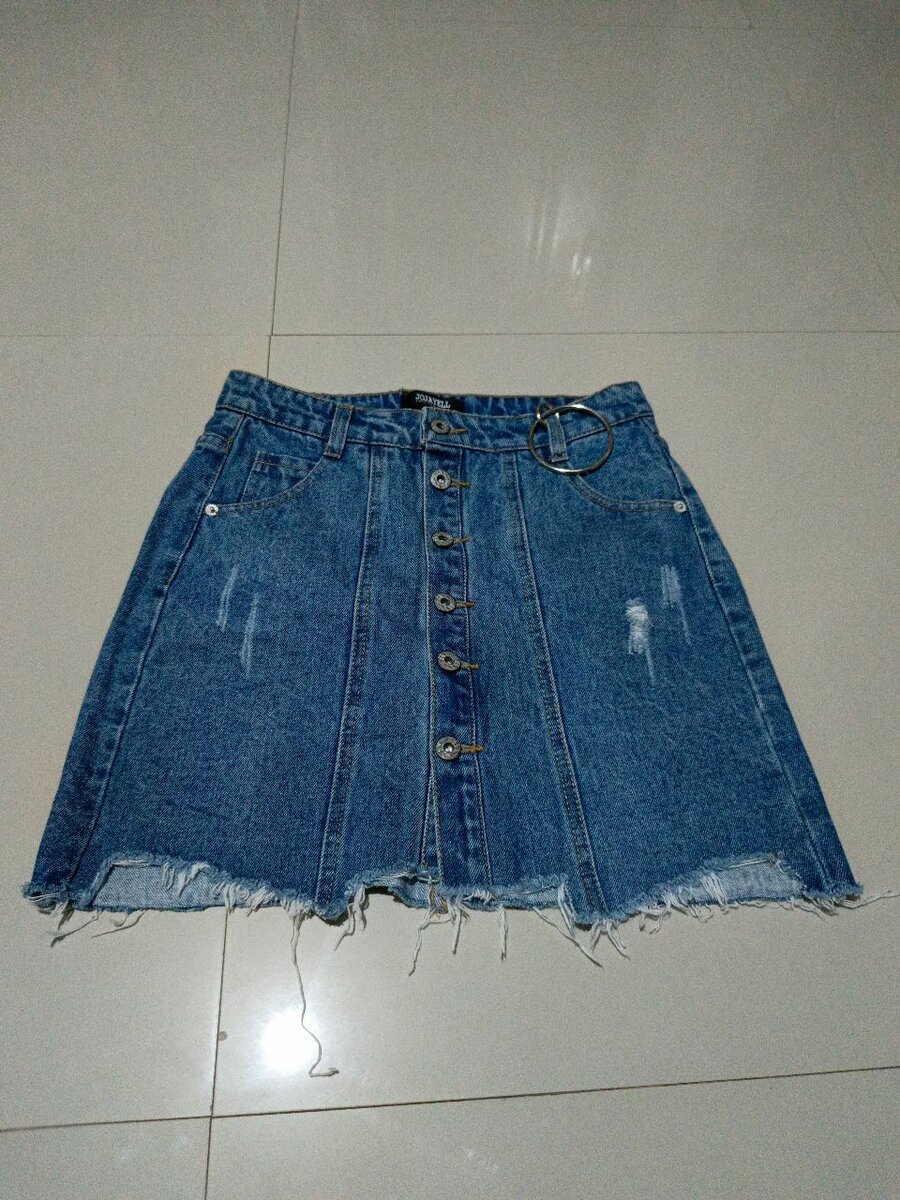 Demin mini skirt