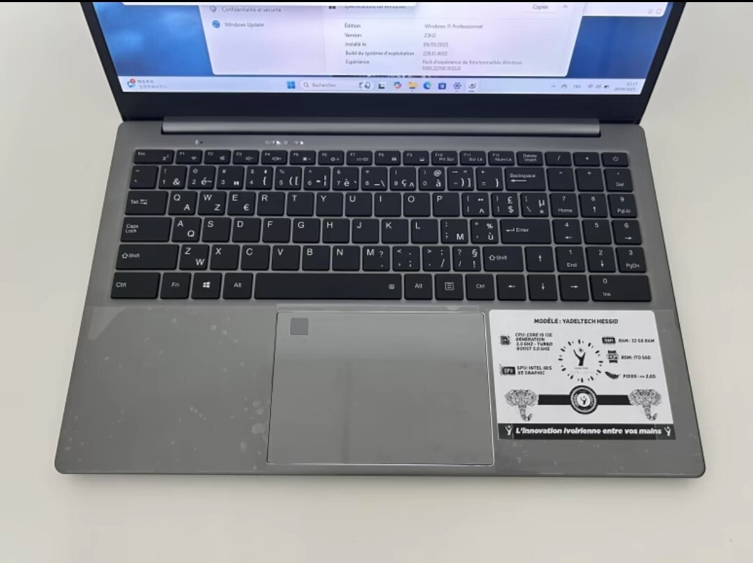 Ordinateur Yadeltech Hessid