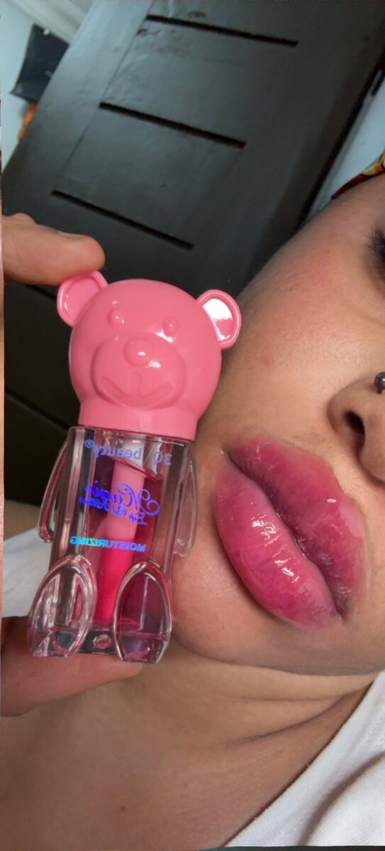 Lip Gloss à lèvres ourson