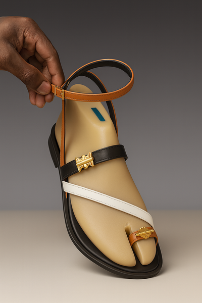 Sandales élégantes en cuir