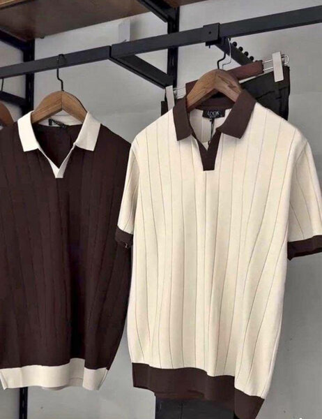 Polo en tricot élégant