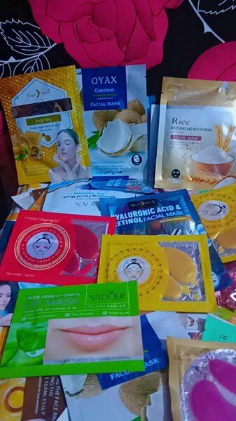 Masques de beauté variés