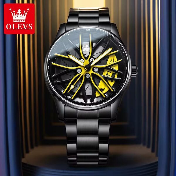 Montre Homme Squelette Élégante