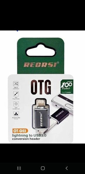 Adaptateur Lightning USB-C OTG