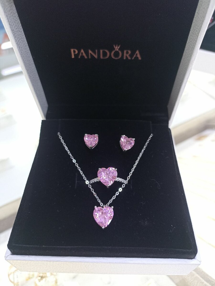 Комплект Пандора серебро