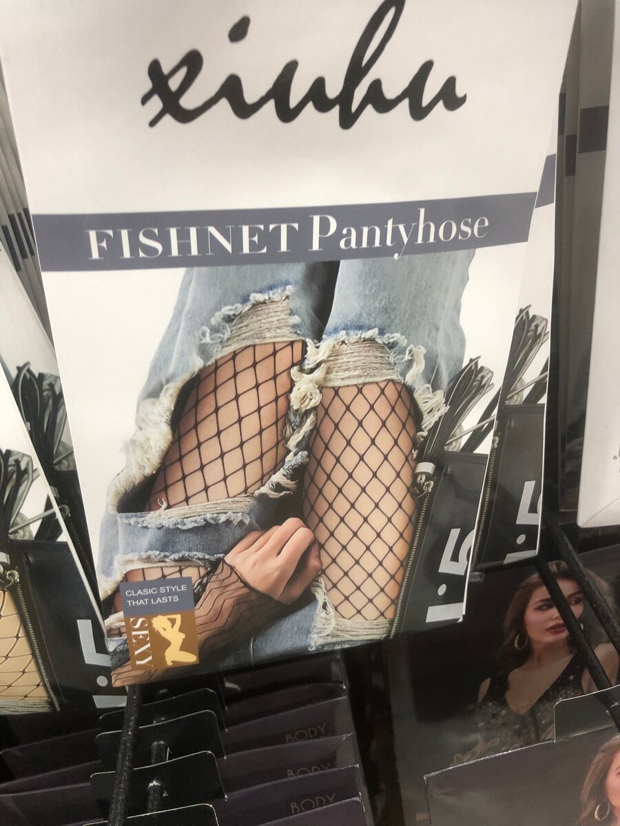 Bas résille Xihu pour femme