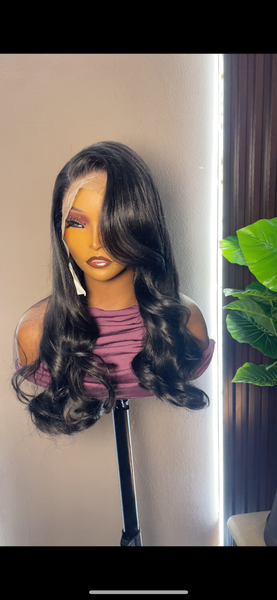 Perruque blend hair