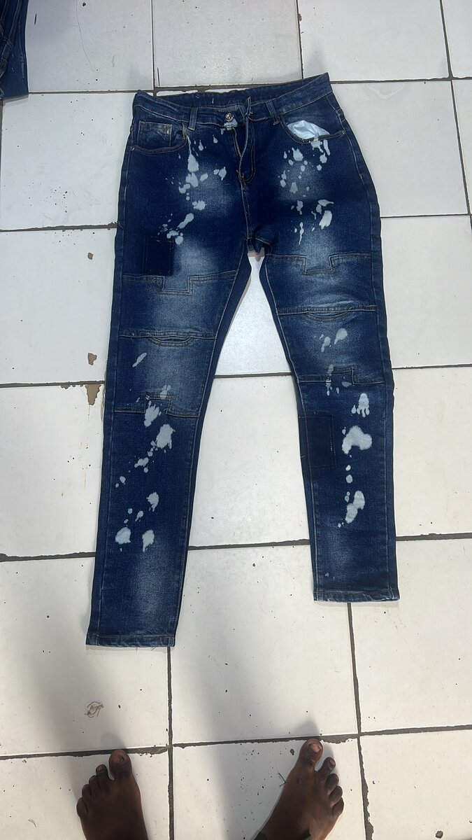 Jeans homme tendance décontracté