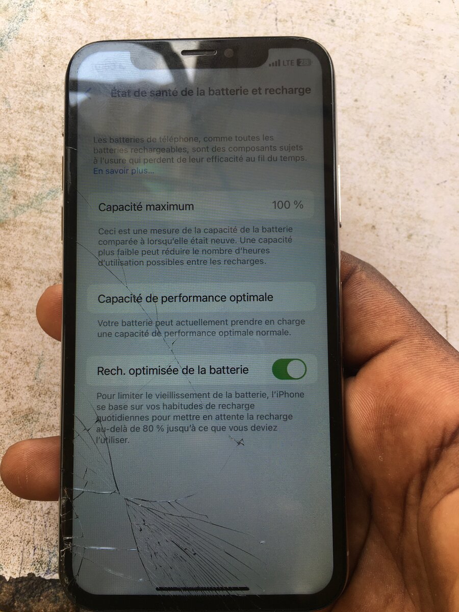 iPhone X - État impeccable