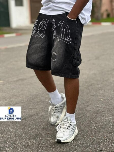 Shorts en jean décontractés pour homme