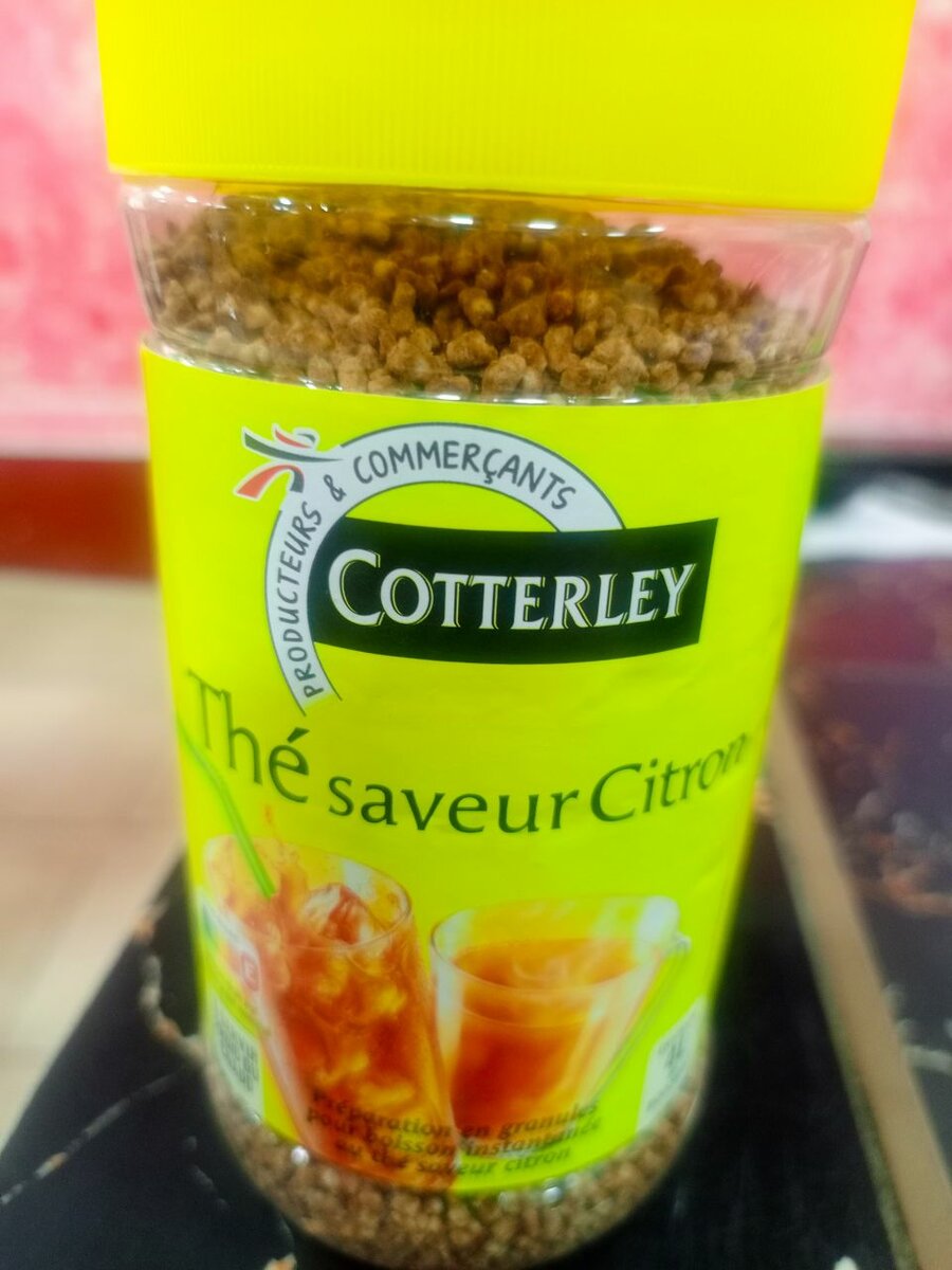 Thé Citron Instantané Cotterley