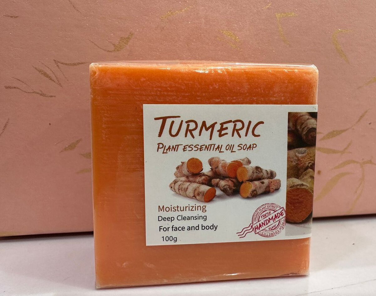 Turmeric face soap