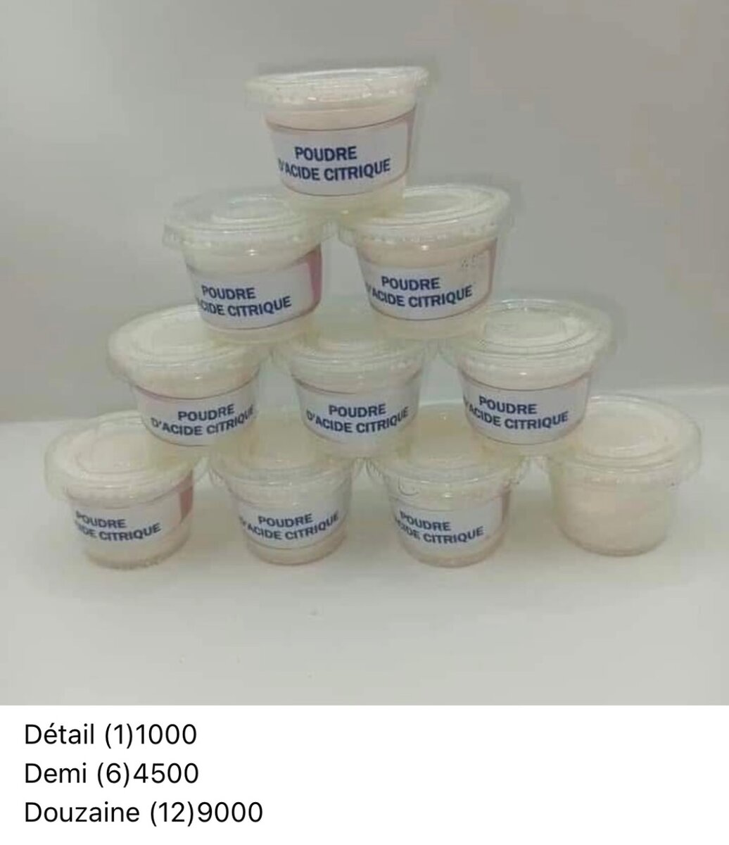 Argile,curcuma,acide citrique