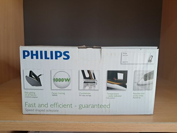 Philips 1000w dry iron