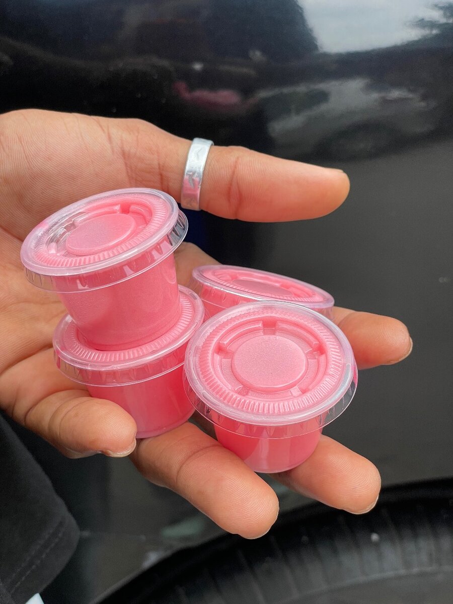 Lèvres roses de chez KJ STORE