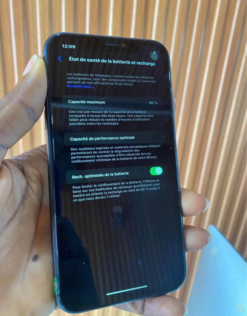 Smartphone Apple dernière génération