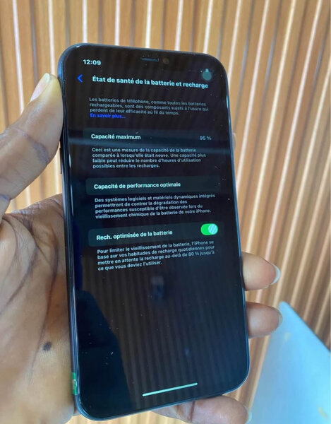 Smartphone Apple dernière génération