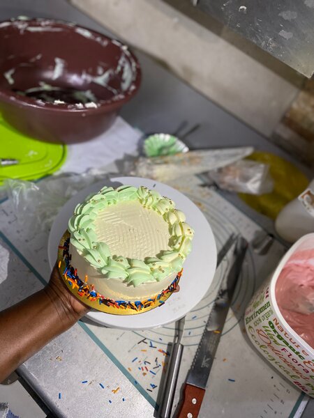 Gâteau de fête décoré