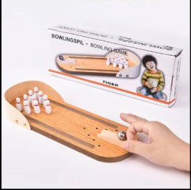 Wooden Bowling Game for Kids