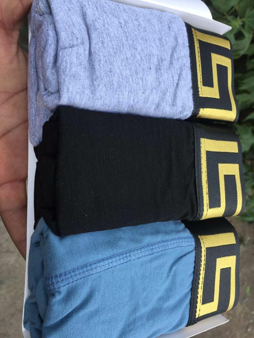 Versace and Calvin Klein boxers