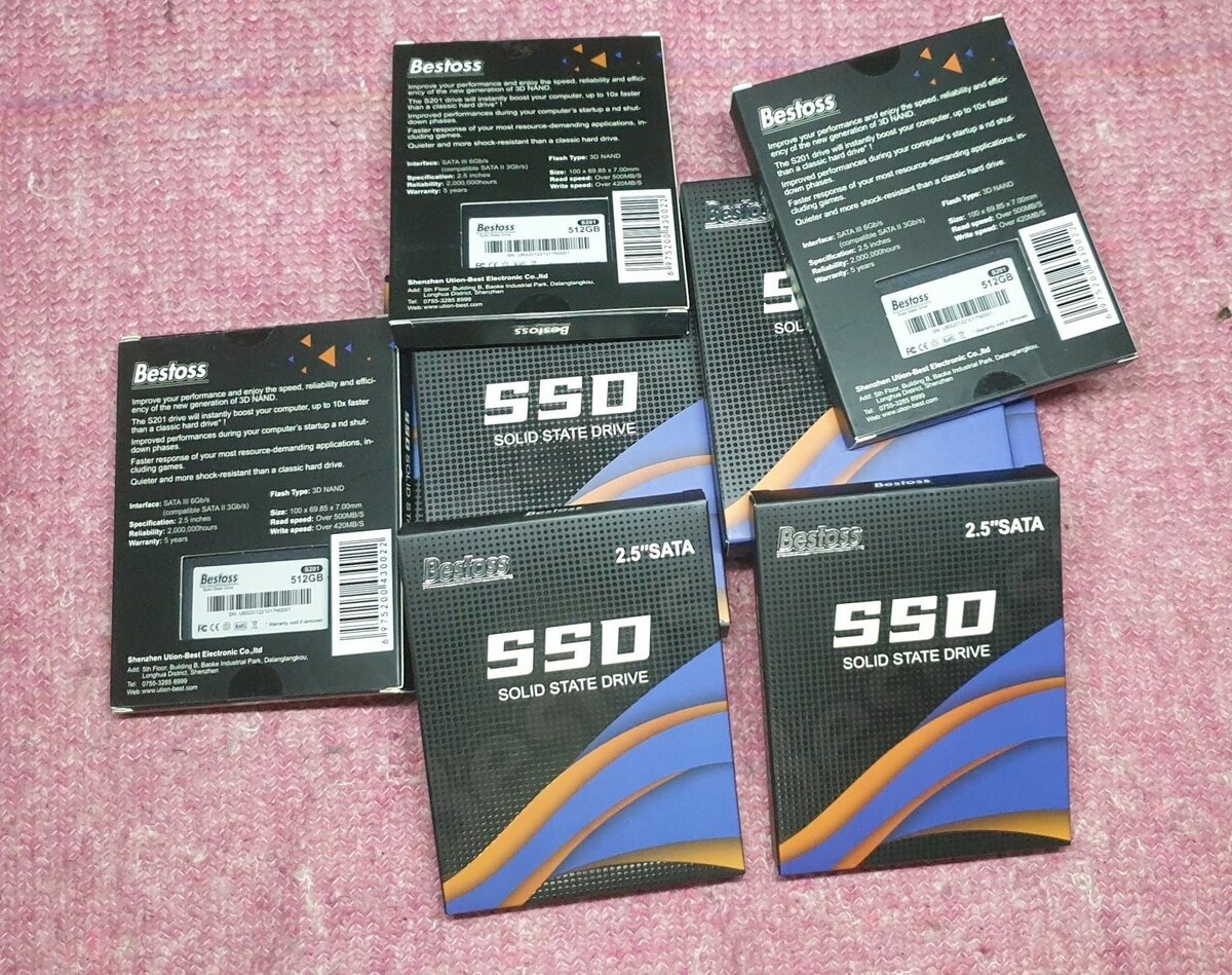 Disque dur SSD SATA 256Go