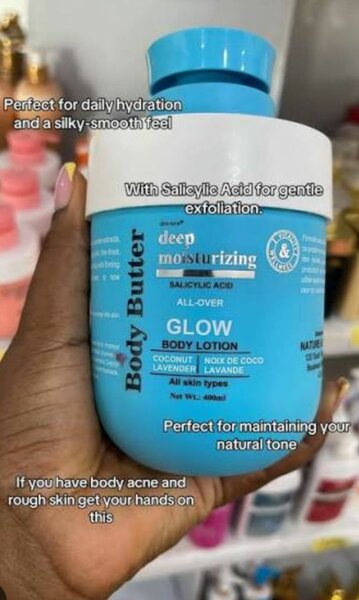 Lotion hydratante Glow