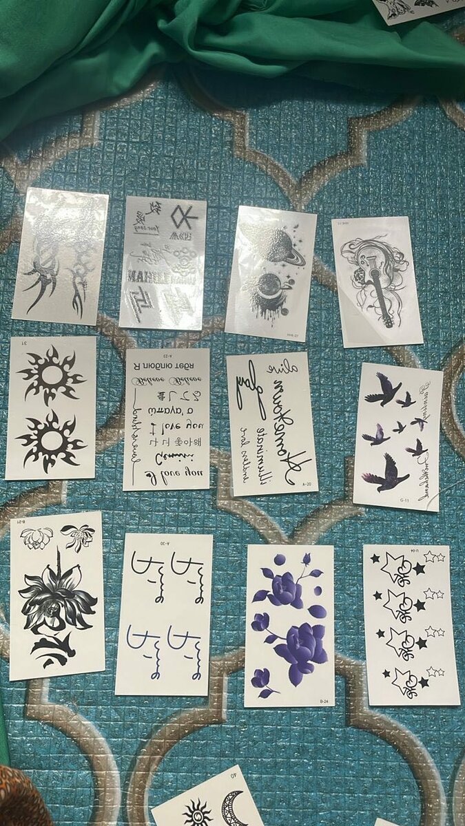 Tatouages Temporaires Style Tribal