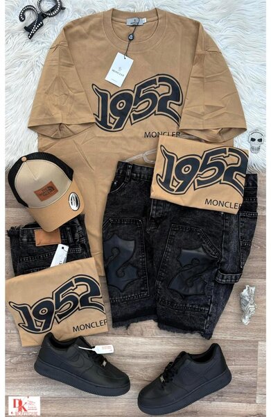 T-shirt beige Moncler 1952